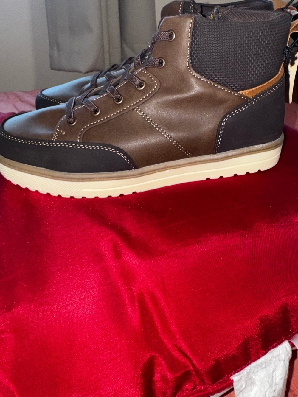 Thereabouts Lil Asher Lace-Up Flat-Heel Boots for Toddlers